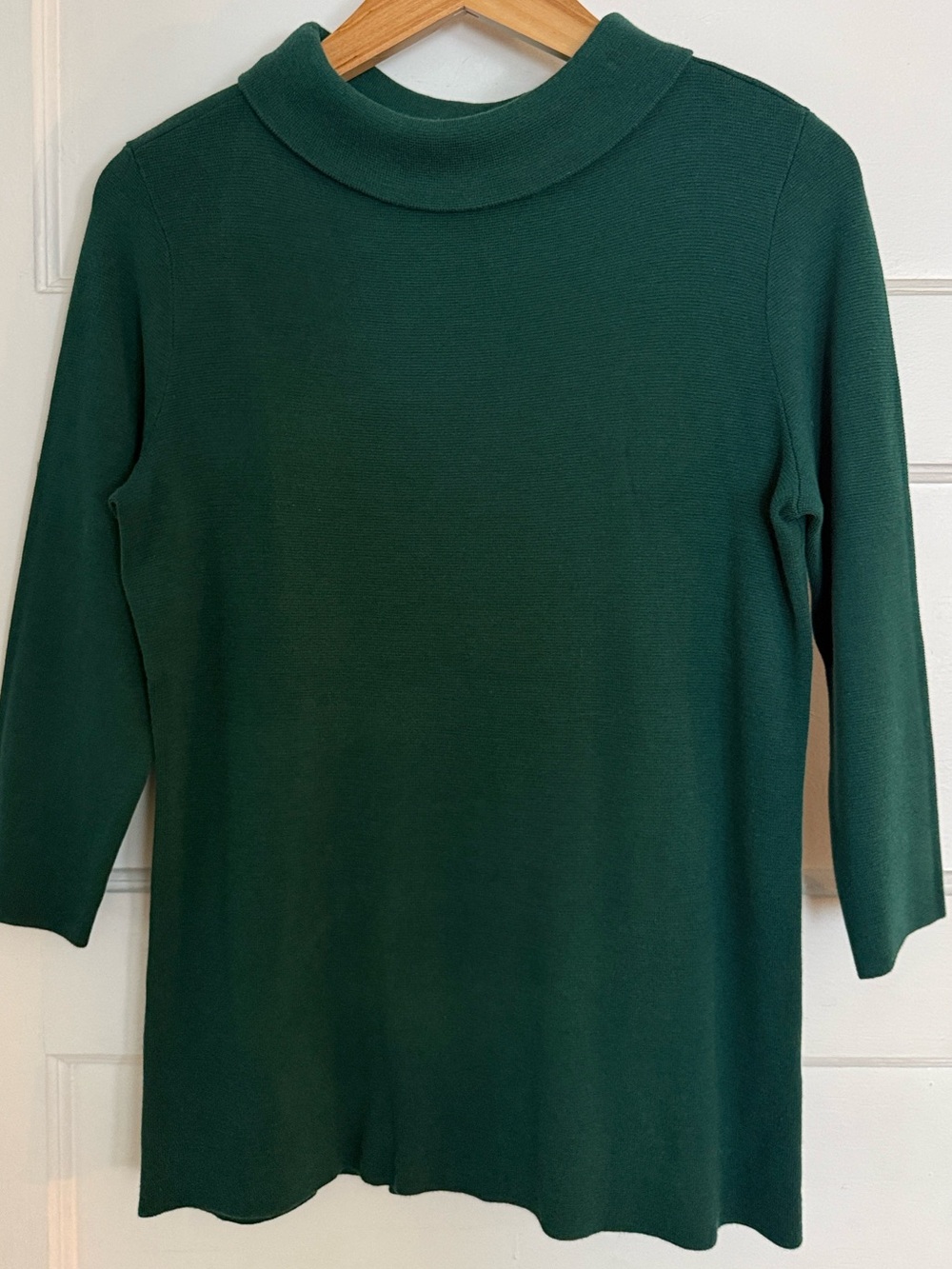 Talbots Funnel Neck Rayon/Cotton Sweater